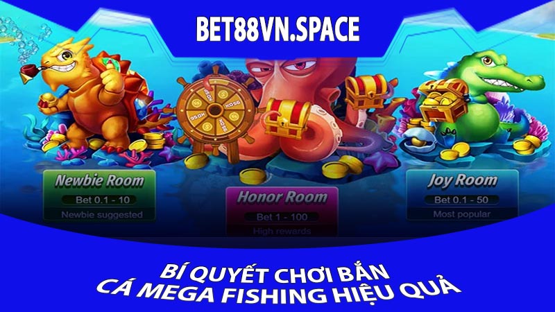 Bí quyết chơi Bắn Cá Mega Fishing hiệu quả